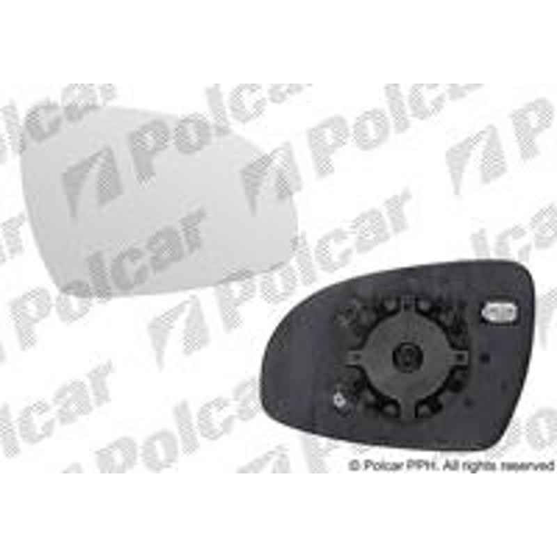 Sklo vonkajšieho zrkadla s držiakom - 41X1555E - pravý