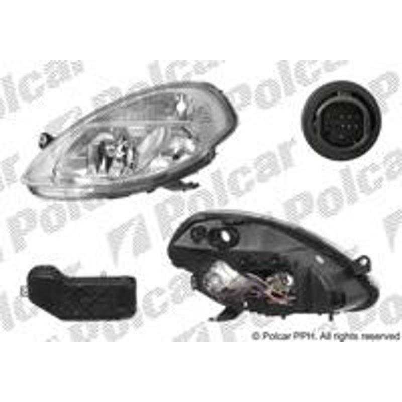 Hlavný reflektor - 421710-E - pravý