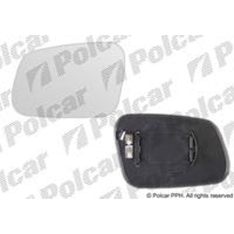 Sklo vonkajšieho zrkadla s držiakom - 4322555E - pravý