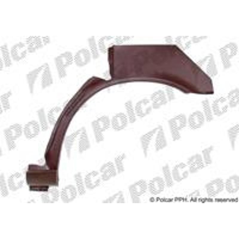 Lem zadného blatníka - 451584-4 - pravý