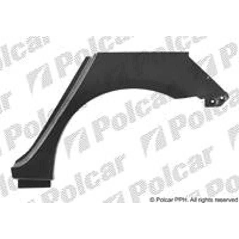 Lem zadného blatníka - 454183-4 - ľavý