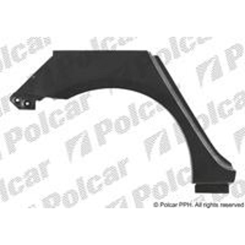 Lem zadného blatníka - 454184-4 - pravý