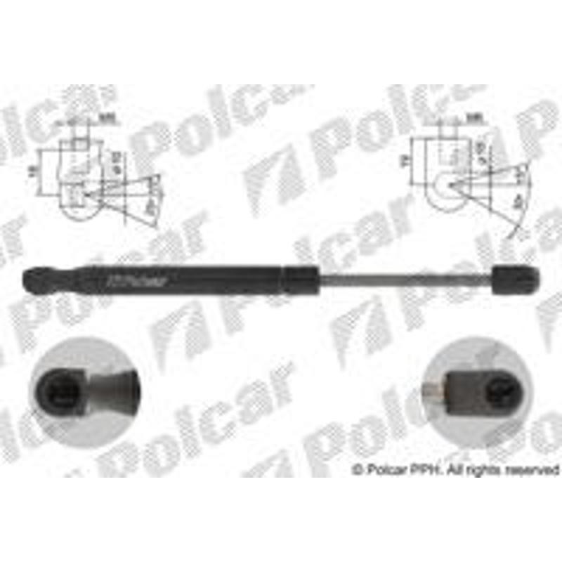 Plynová pružina - 4542AB1 - zadok