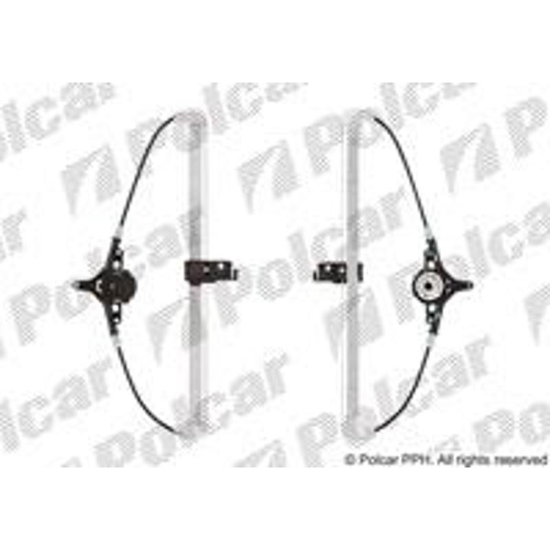 Mechanizmus stahovania okna el. bez motora - 4542PSG3 - zadok