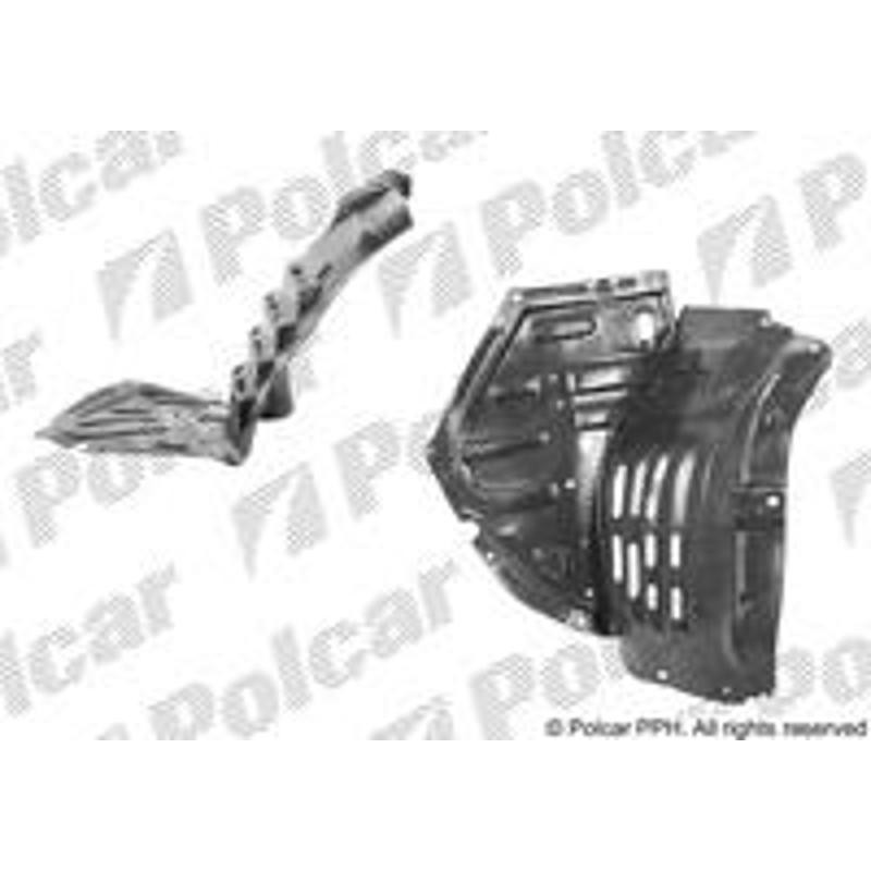Podblatník (plast) - 4548FP3T - pravý