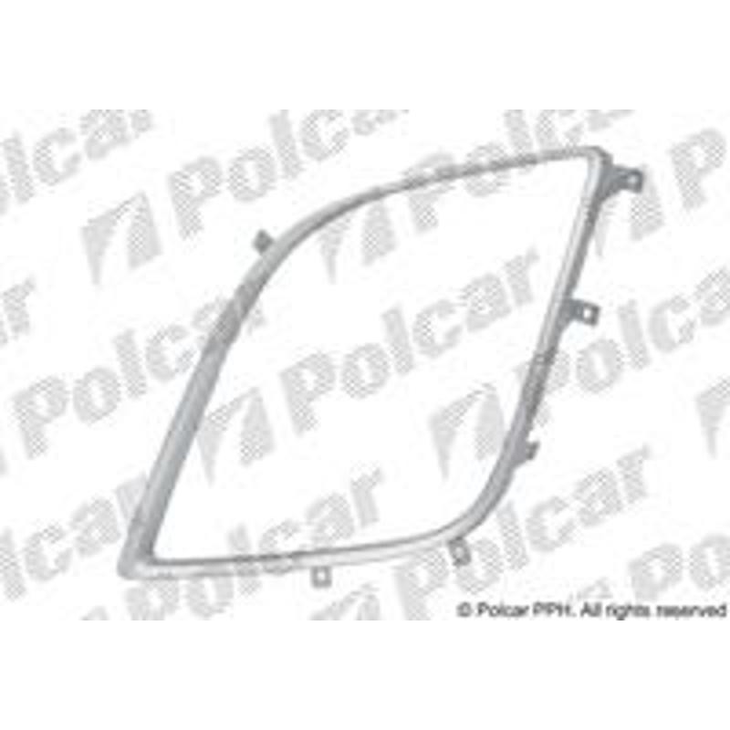 Ramik krytky naraznika - 45812715 - ľavý