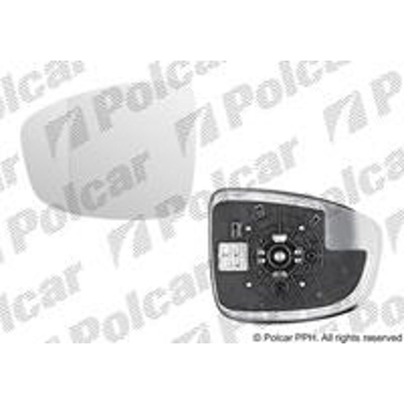 Sklo vonkajšieho zrkadla s držiakom - 45X1545E