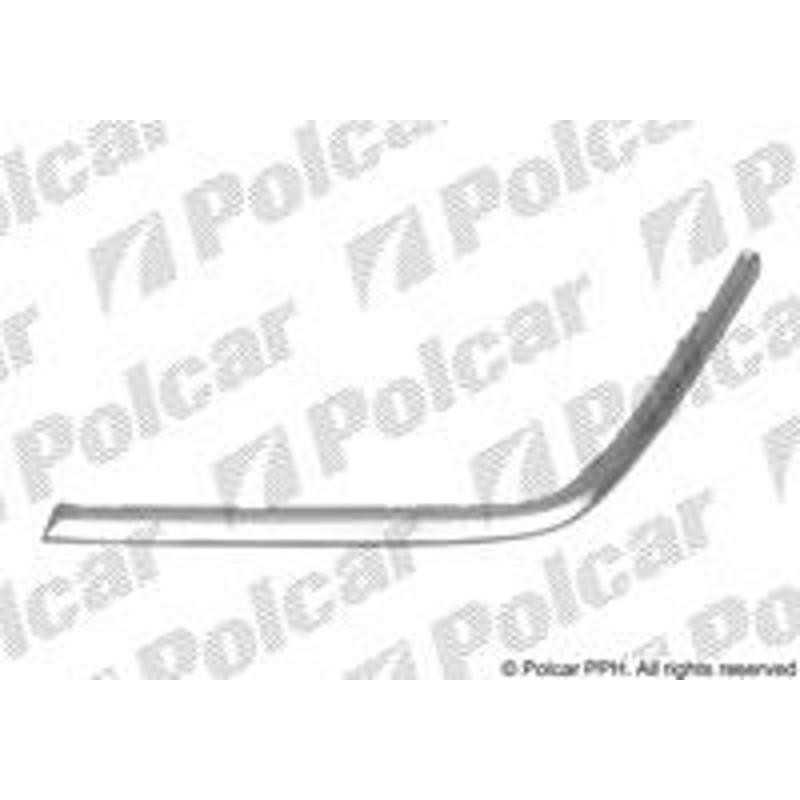 Lišta nárazníka - 500207-5 - ľavý