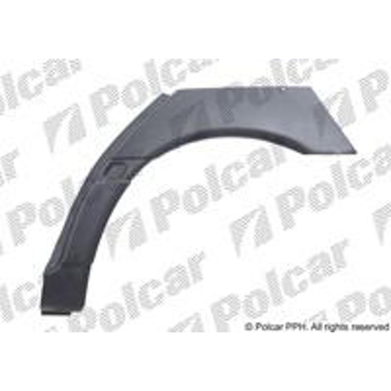 Lem zadného blatníka - 500284-3 - pravý