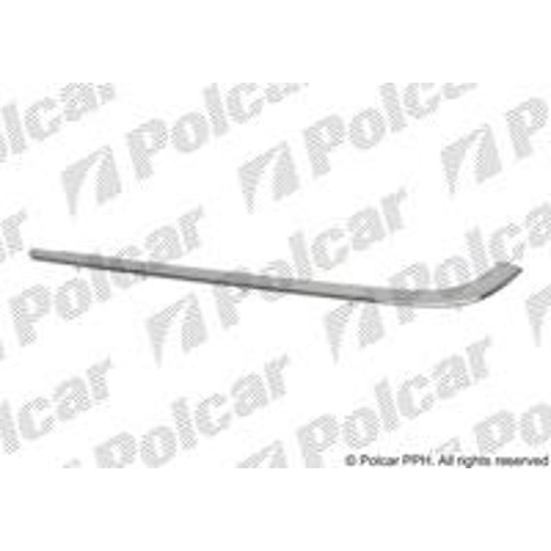 Lišta nárazníka - 500296-5 - lavy