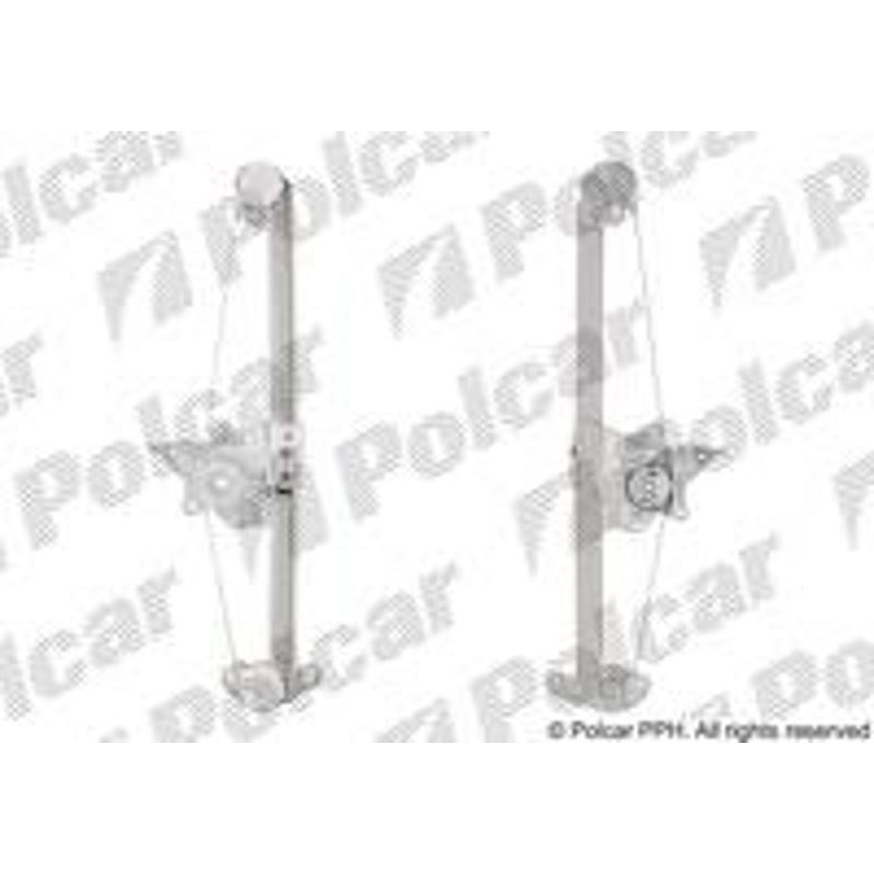 Mechanizmus stahovania okna el. bez motora - 5002PSG10 - zadok