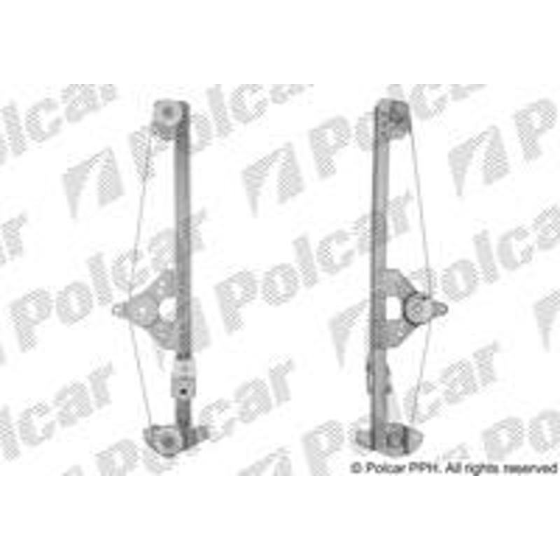 Mechanizmus stahovania okna el. bez motora - 5002PSG4 - zadok