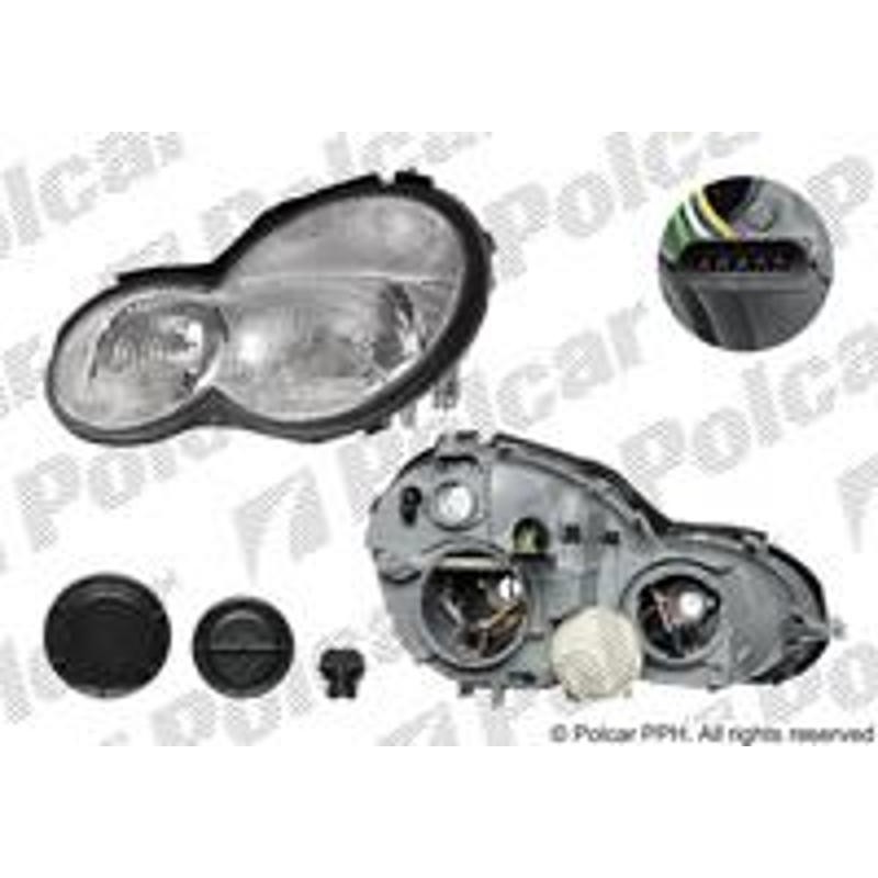 Hlavný reflektor - 5003104E - pravý