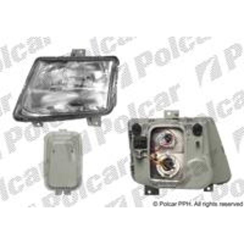 Hlavný reflektor - 5012104E - pravý