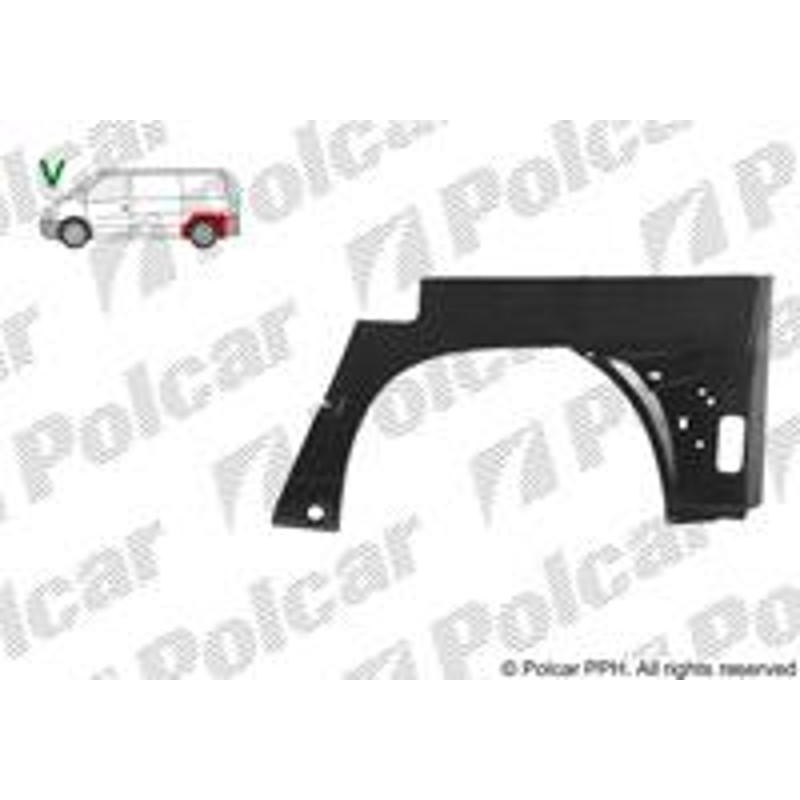 Zadný blatník - 501283 - ľavý