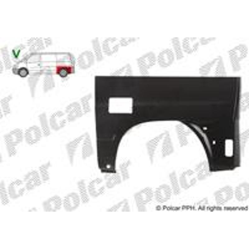 Zadný blatník - 501283-0 - ľavý