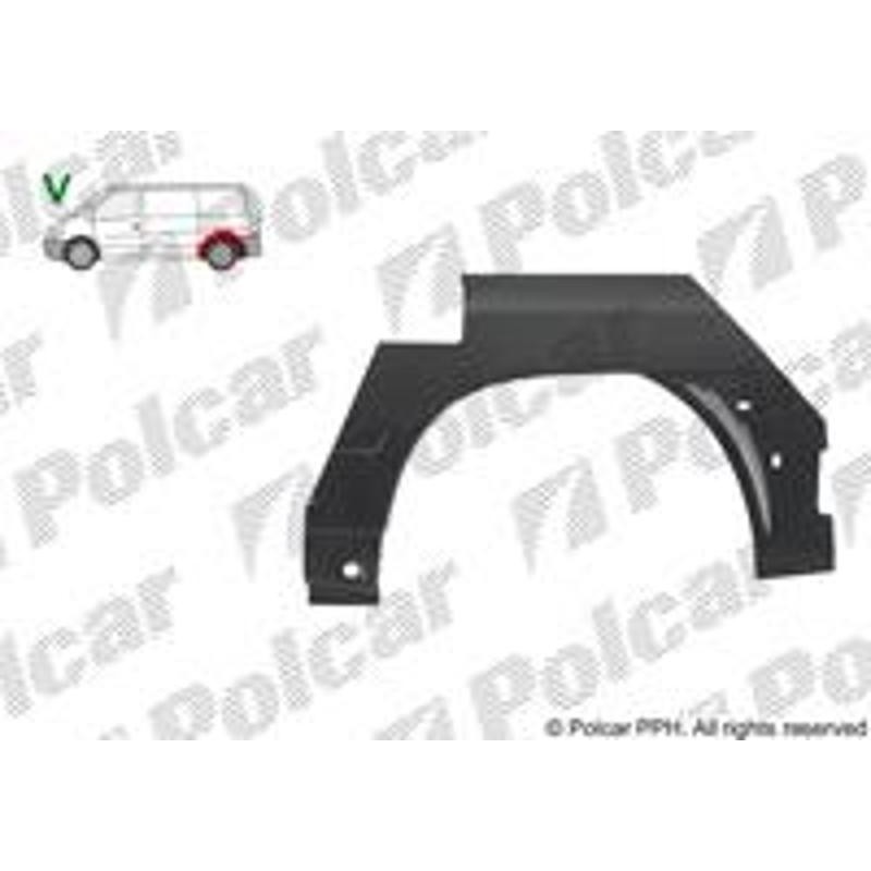 Lem zadného blatníka - 501283-6 - ľavý