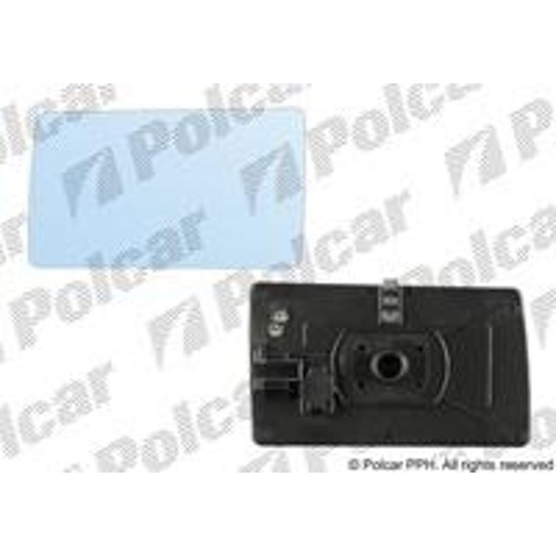 Sklo vonkajšieho zrkadla s držiakom - 5014546M - ľavý