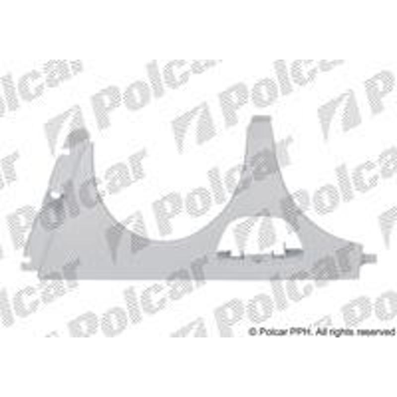 Lišta pod reflektorom - 501506-4 - pravý