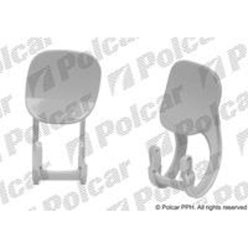 Zaslepka ostrekovaca svetla - 50150720 - pravý