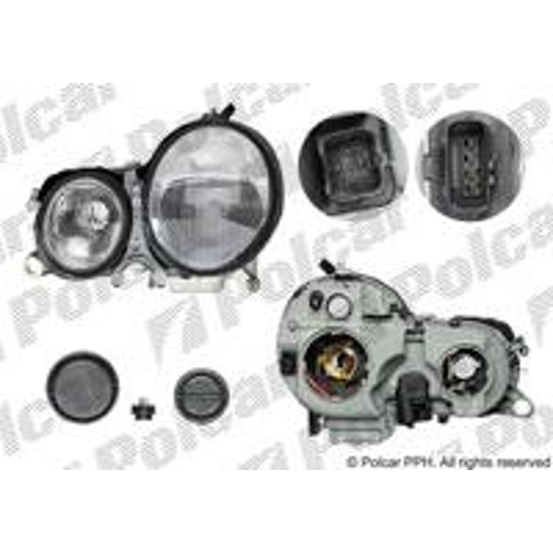 Hlavný reflektor - 5015105E - pravý