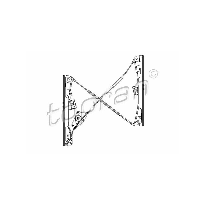 Mechanizmus zdvíhania okna - 111 706 - predné pravé