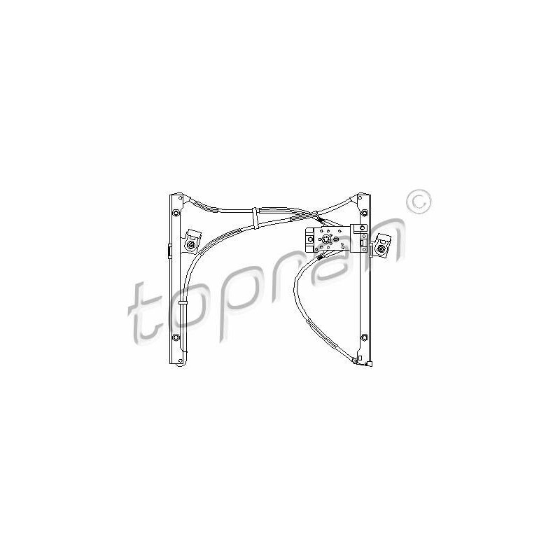 Mechanizmus zdvíhania okna - 111 707 - predné ľavé