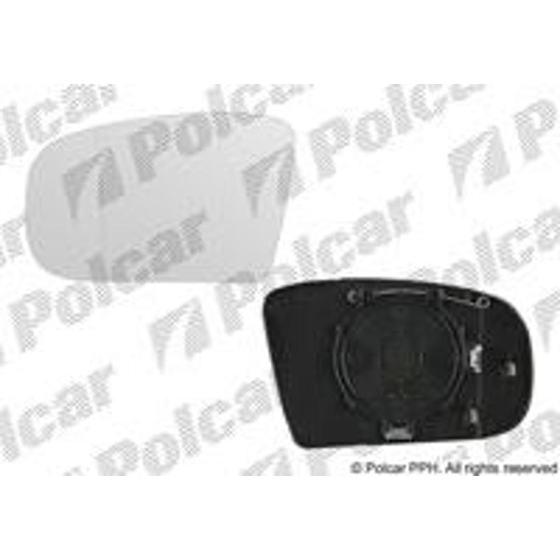 Sklo vonkajšieho zrkadla s držiakom - 5025541M - ľavý