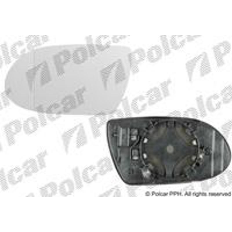 Sklo vonkajšieho zrkadla s držiakom - 5028552E - pravý