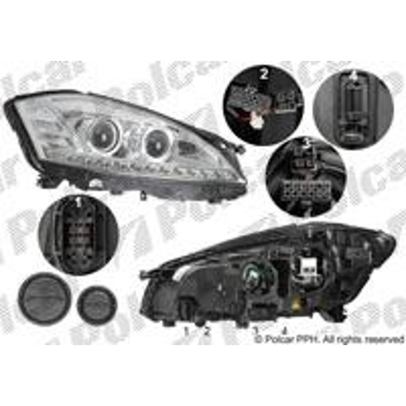 Hlavný reflektor - 5032101U - pravý