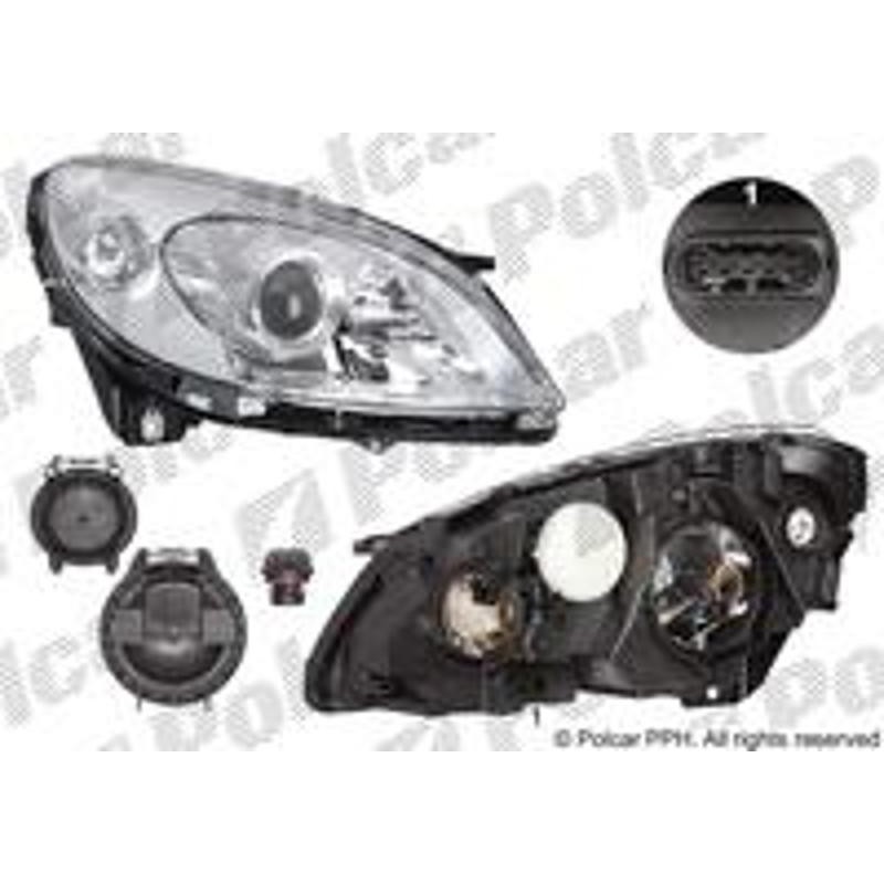 Hlavný reflektor - 503510-U - pravý