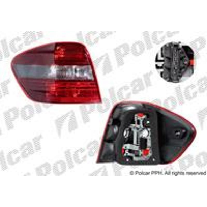 Zadné svetlo - 504587-E - ľavý