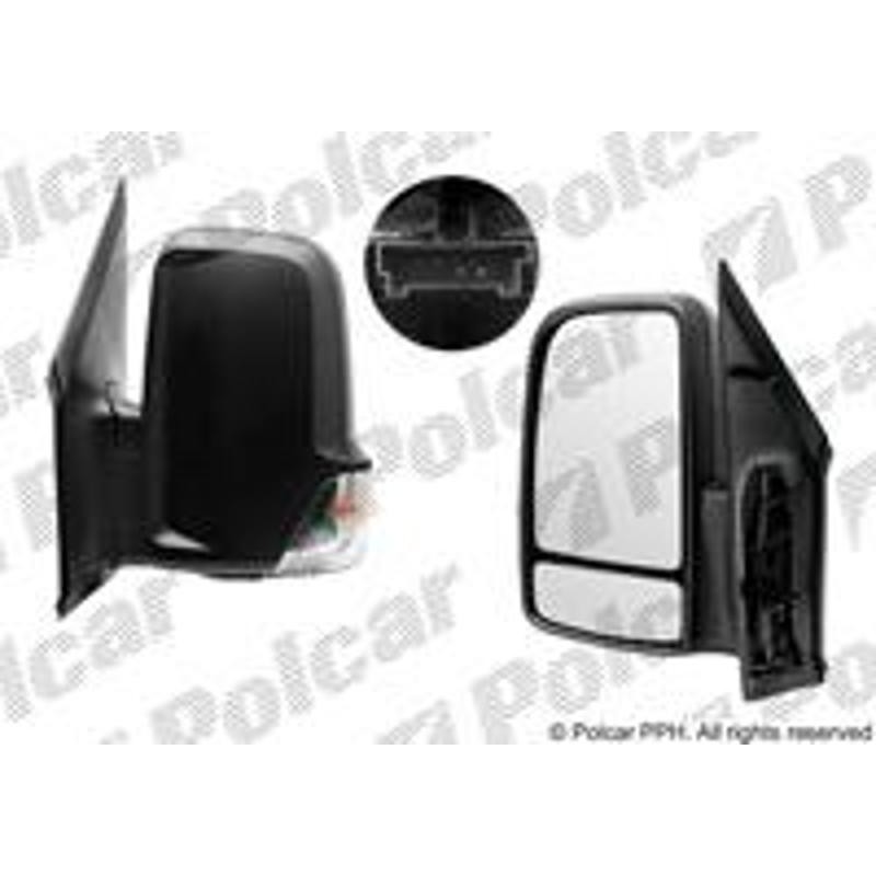 Vonkajšie zrkadlo - 506551-M - ľavý