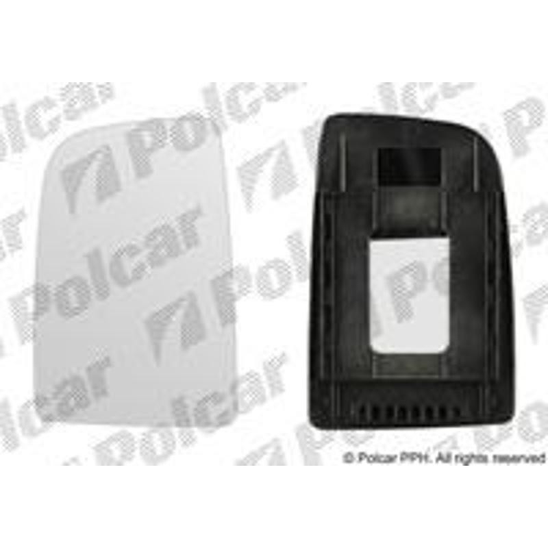 Sklo vonkajšieho zrkadla s držiakom - 5065545M - ľavý