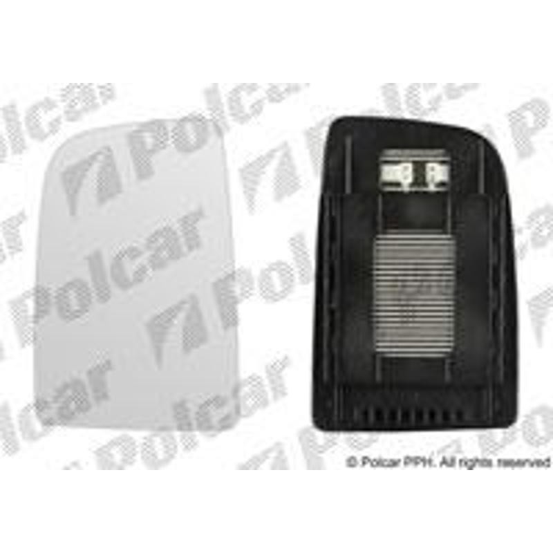 Sklo vonkajšieho zrkadla s držiakom - 5065546M - ľavý