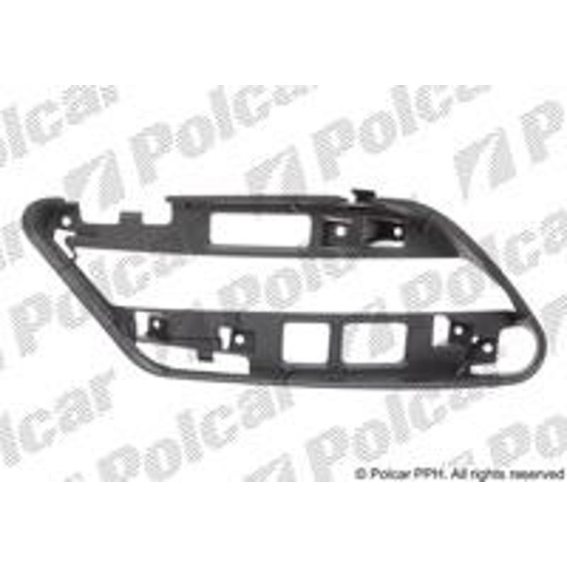 Drziak masky v narazniku - 50702712 - pravý