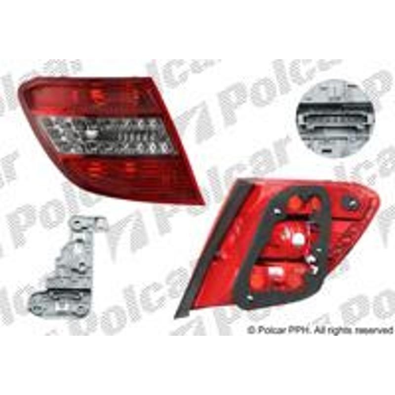 Zadné svetlo - 5070875E - ľavý