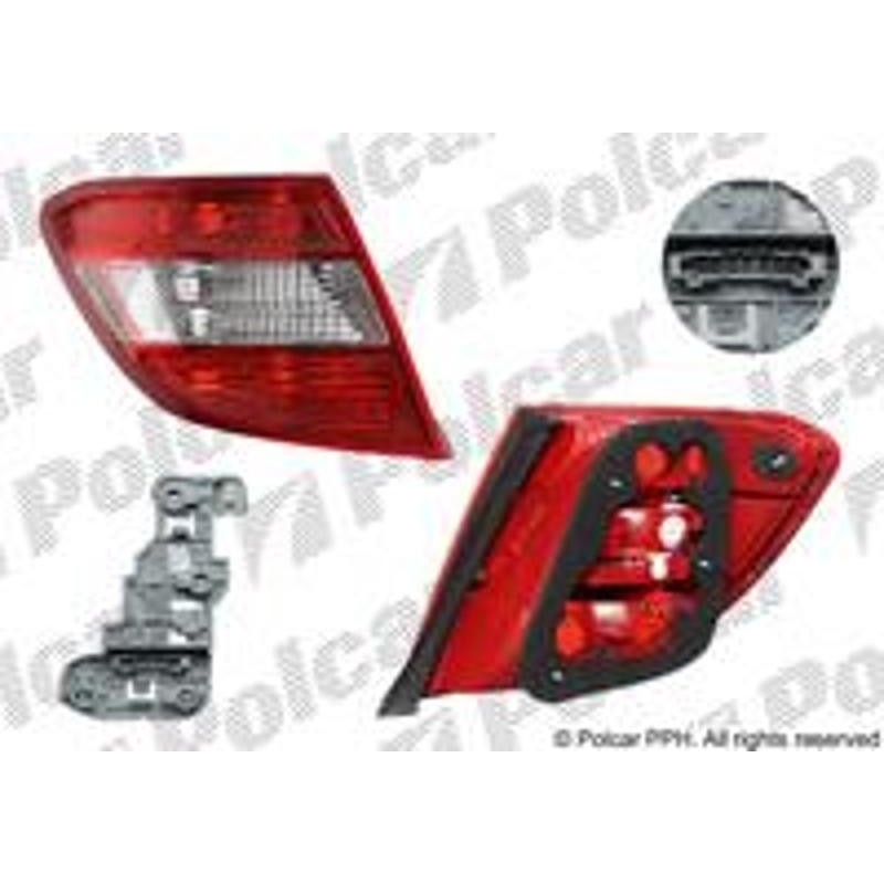Zadné svetlo - 5070876E - ľavý