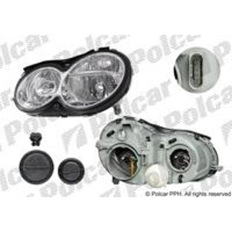 Hlavný reflektor - 507109-E - ľavý