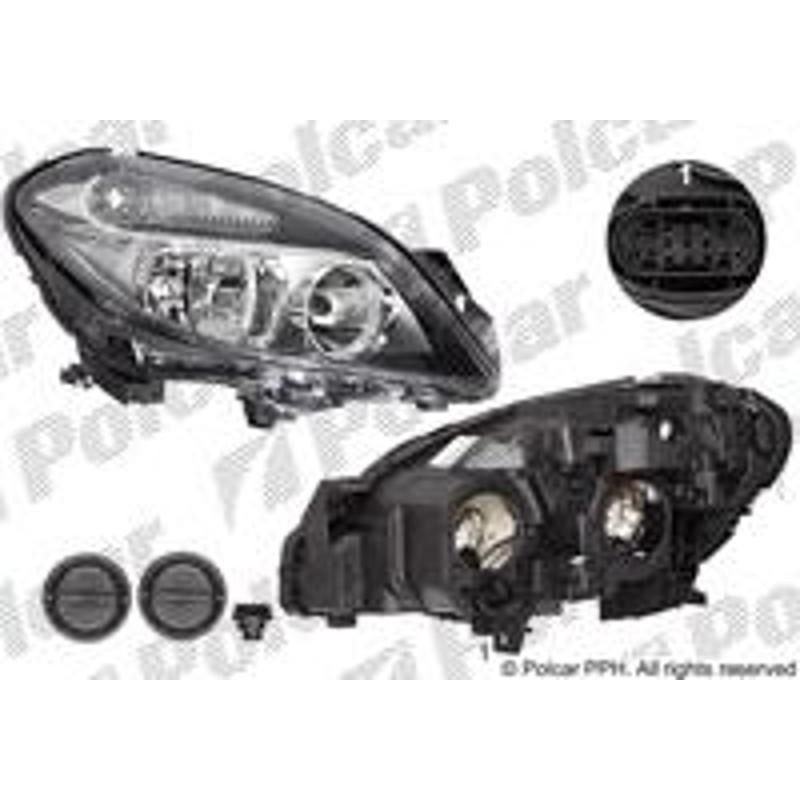 Hlavný reflektor - 50L110-U - pravý