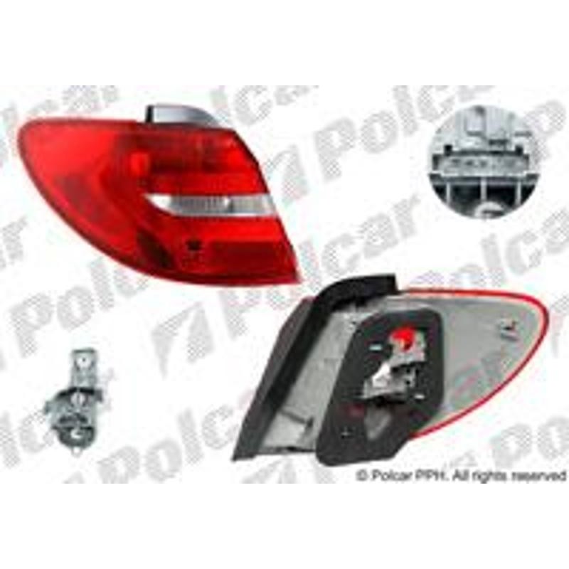 Zadné svetlo - 50L188-X - pravý
