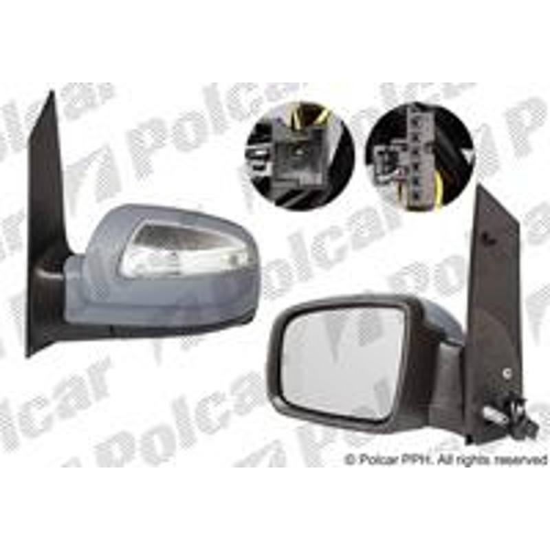 Vonkajšie zrkadlo - 50N1526M - pravý