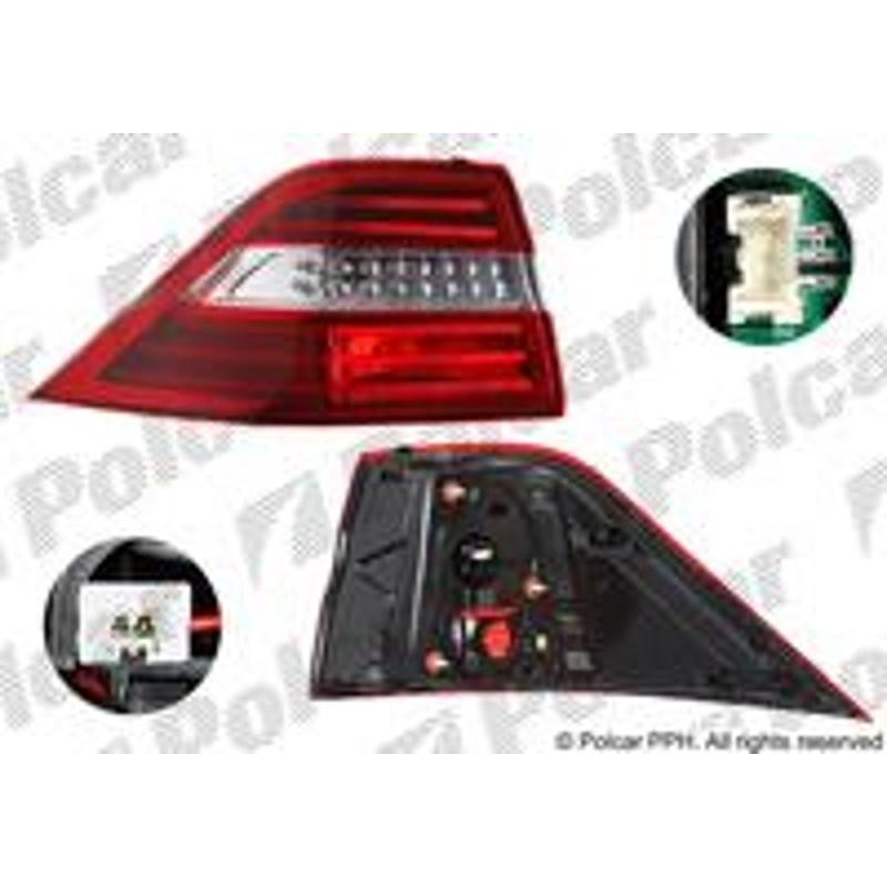 Zadné svetlo - 50T187-E - ľavý