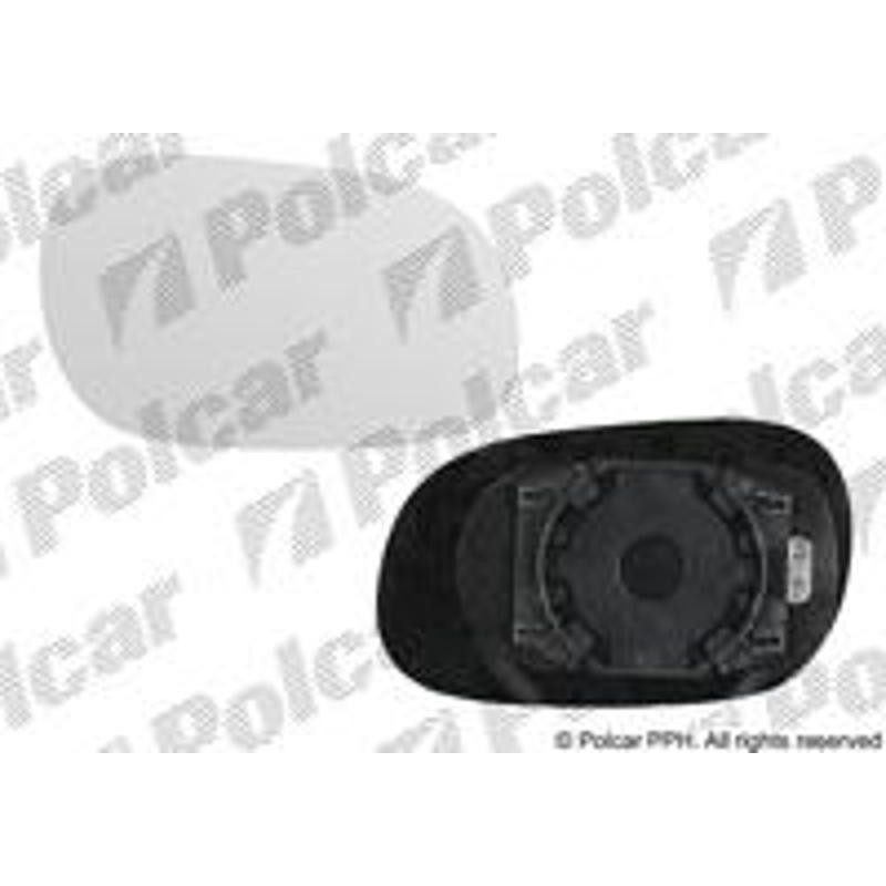 Sklo vonkajšieho zrkadla s držiakom - 5211554E - pravý