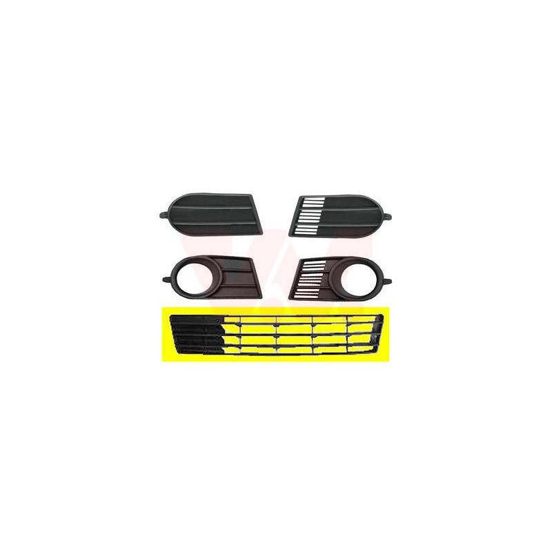 Vetracia mriežka v nárazníku - 5222590 - predne