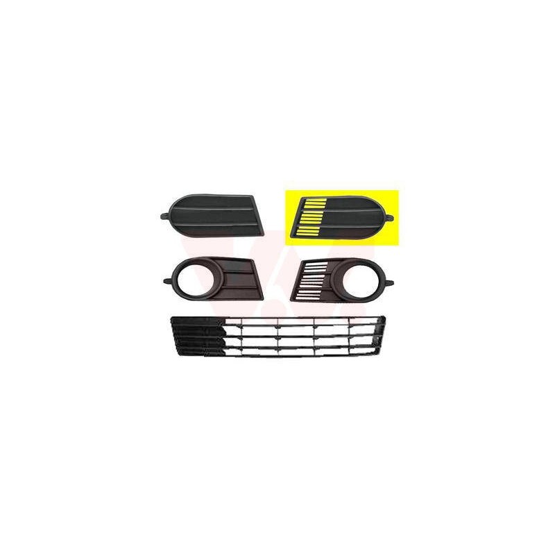 Vetracia mriežka v nárazníku - 5222591 - predné ľavé