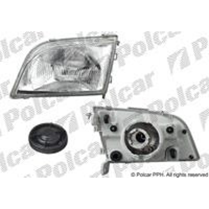 Hlavný reflektor - 526009-E - ľavý