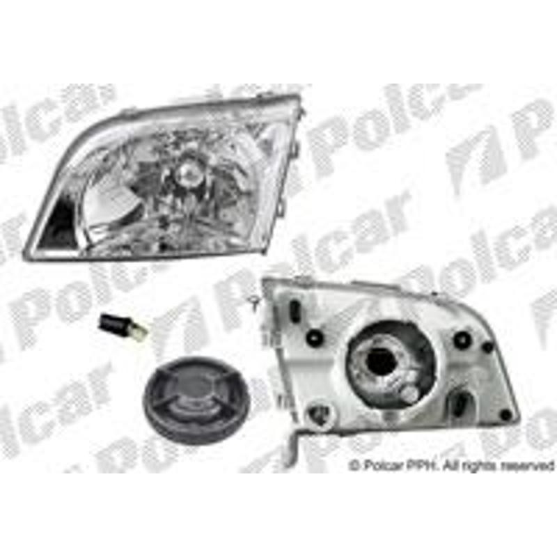 Hlavný reflektor - 5260101E - pravý