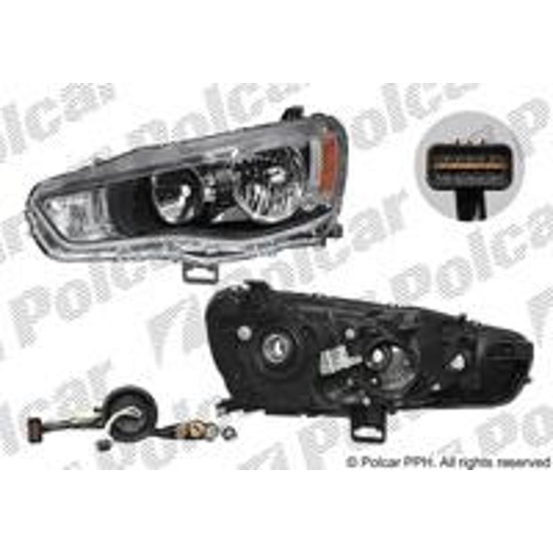 Hlavný reflektor - 526709-E - ľavý