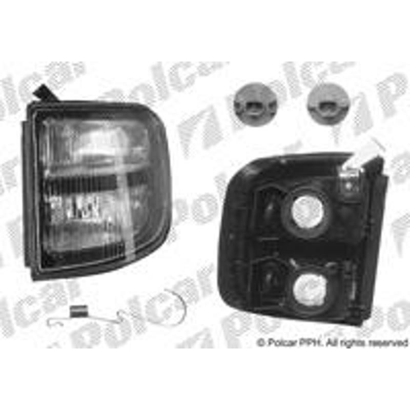 Predná smerovka s obrysom - 527319-E - ľavý